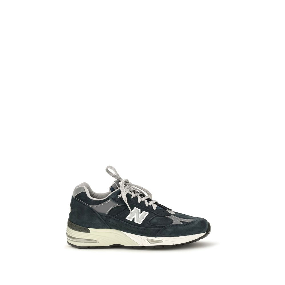 New Balance blaue Wildleder-Sneaker