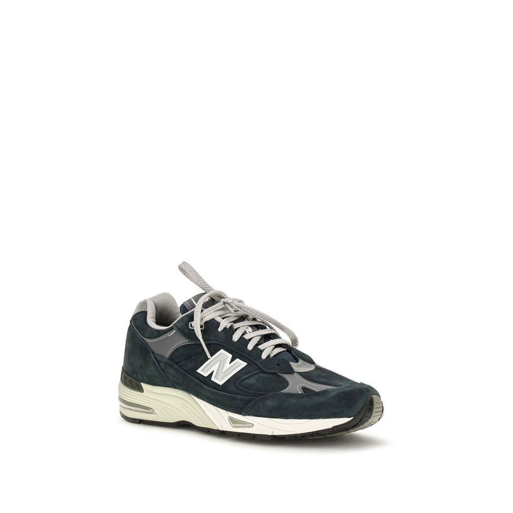 New Balance blaue Wildleder-Sneaker