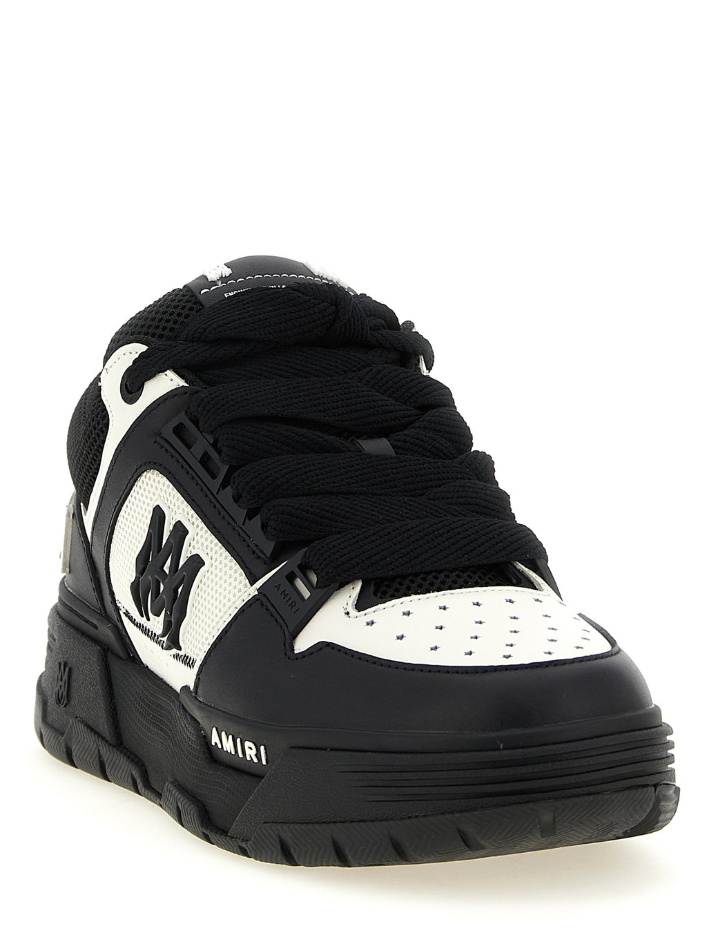 Amiri Bicolor-Sneakers aus Rindsleder