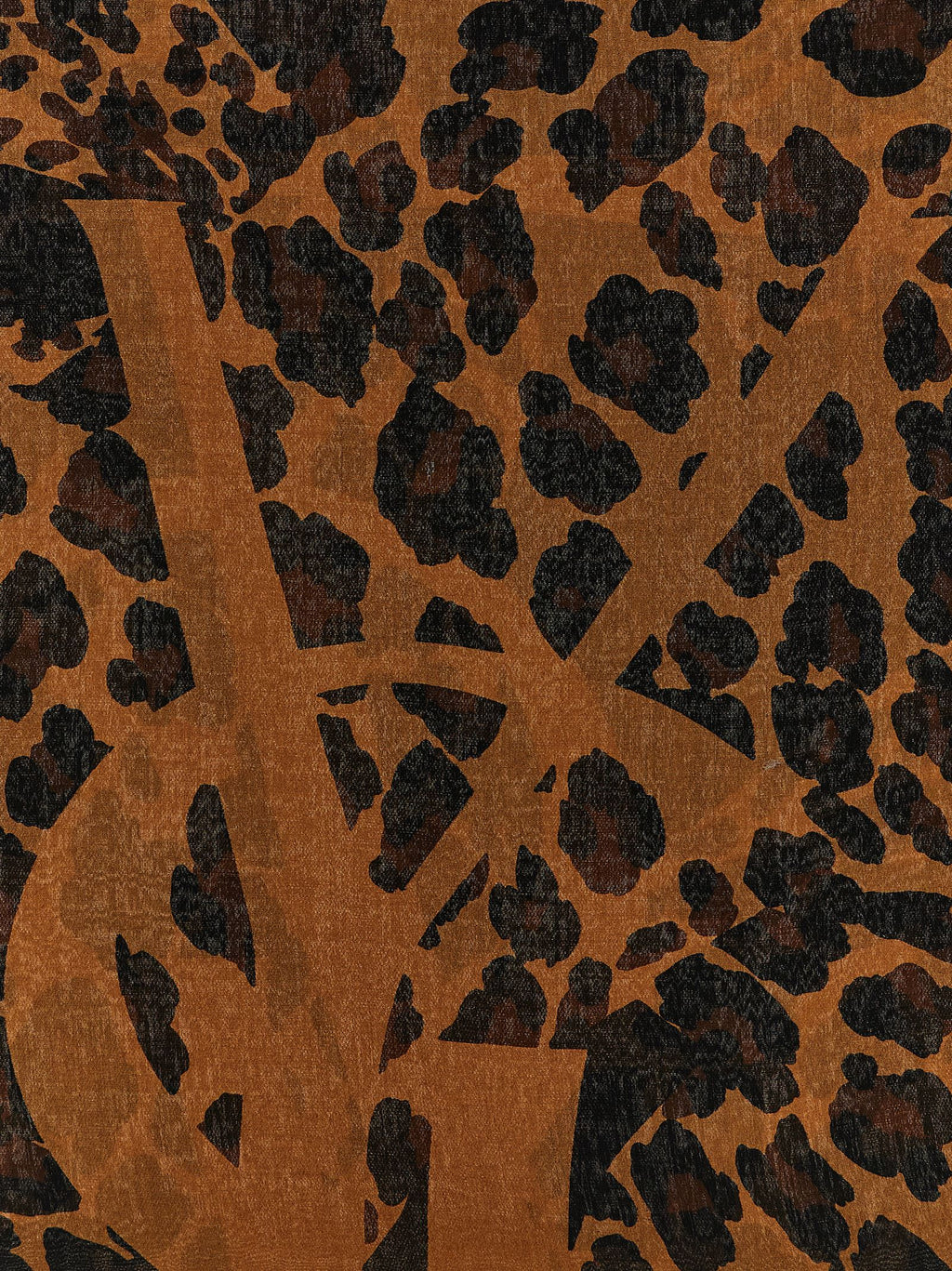 Saint Laurent Foulard aus schwarzer Wolle