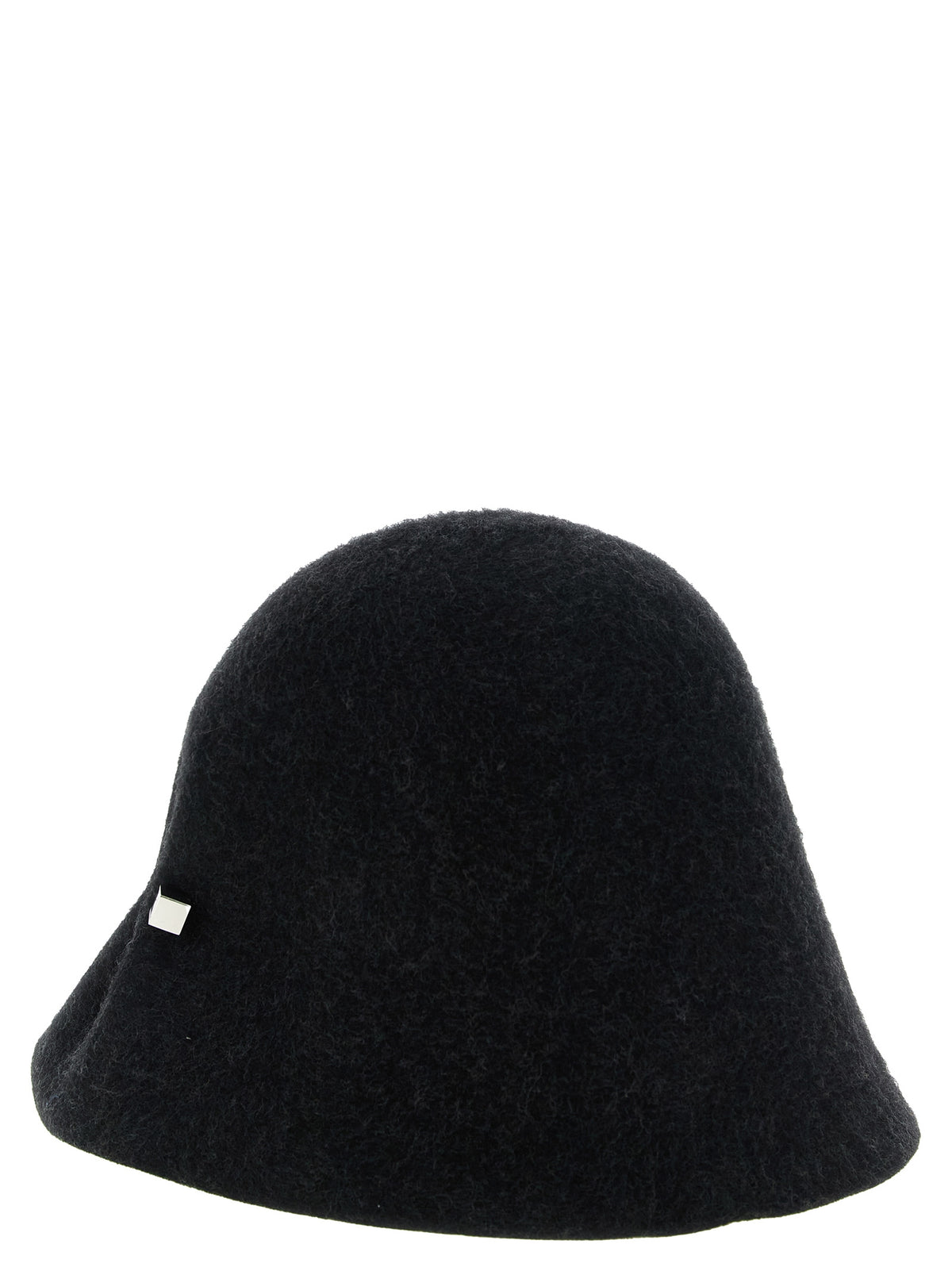 Jacquemus Schwarze Merinowollmütze