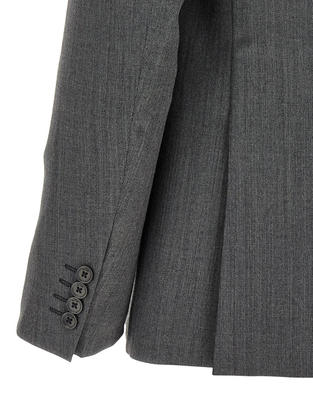 Pal Zileri Gray Wool Suit