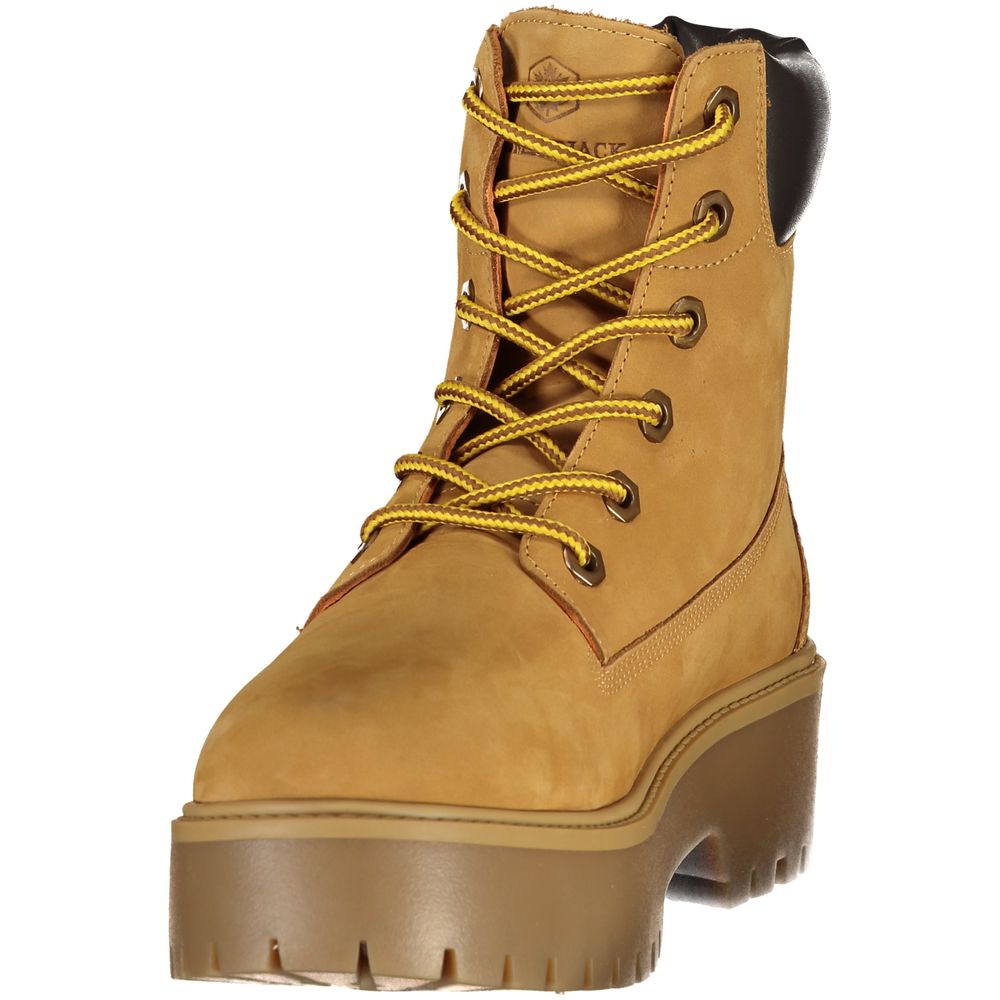 Lumberjack Brown Polyester Ankle Boots