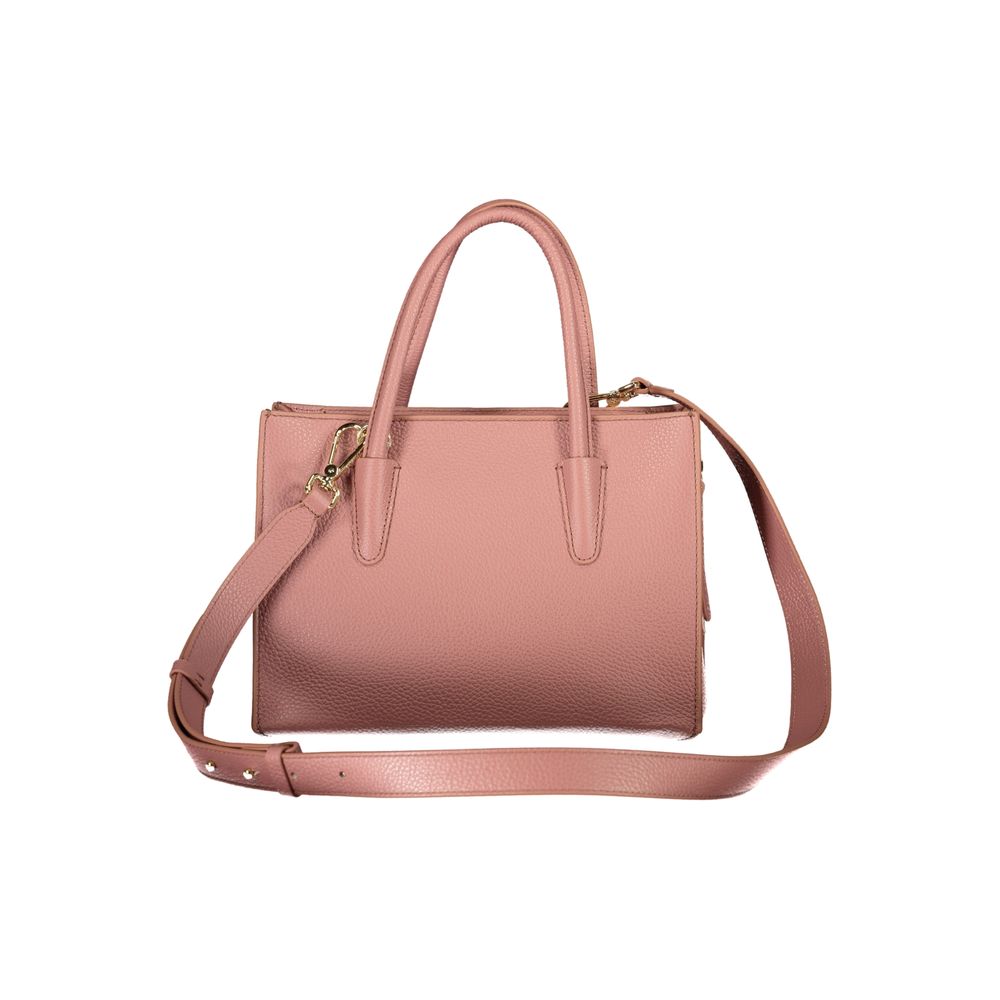 Coccinelle Pink Leather Handbag