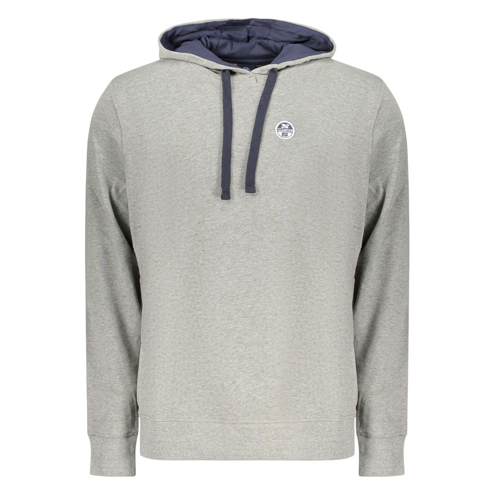 North Sails Gray Cotton Sweatshirt