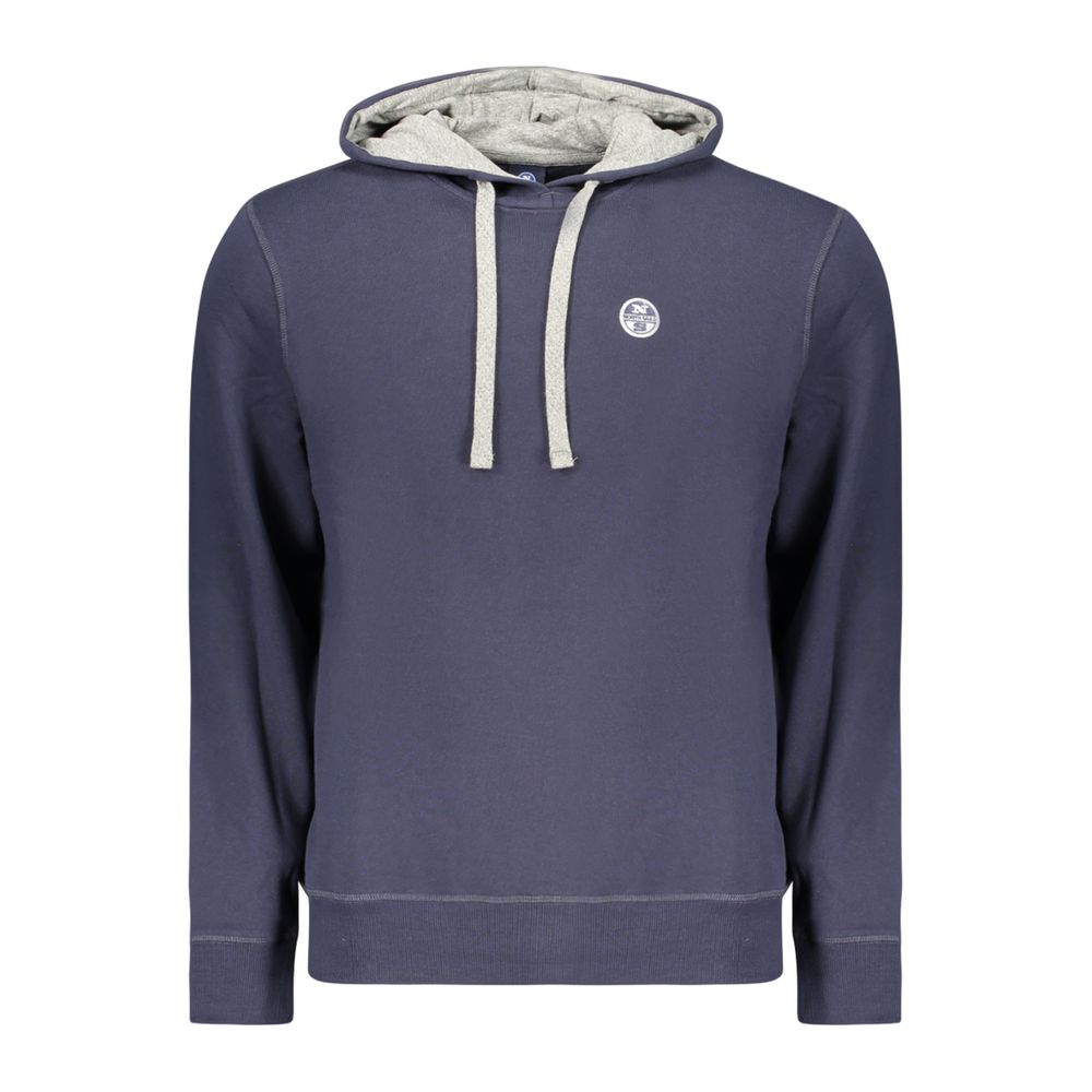 North Sails Blue Cotton Sweatshirt