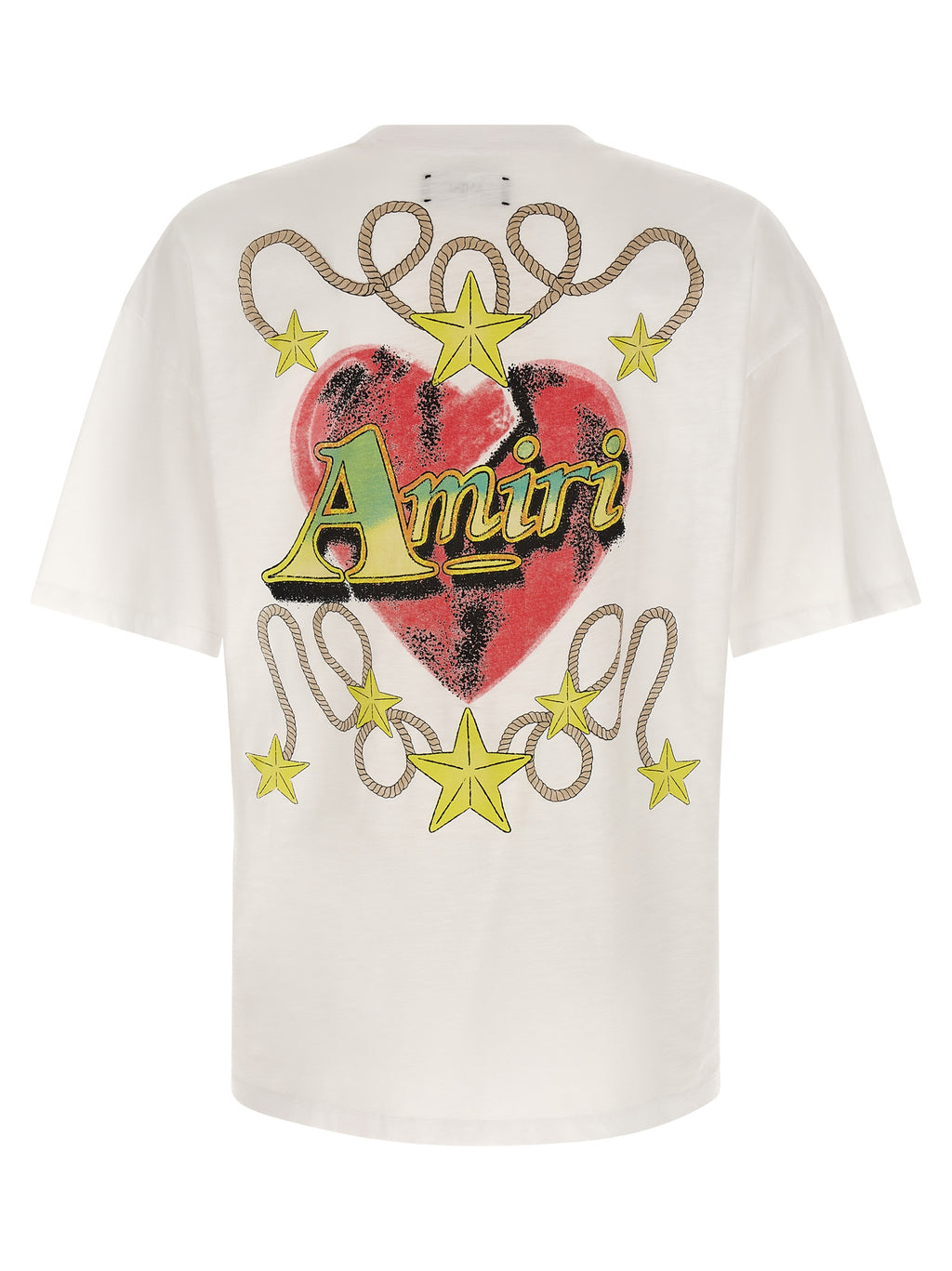 Amiri White Cotton T-Shirt