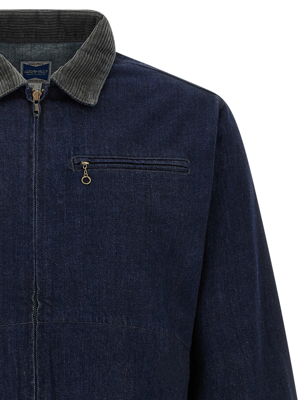Gramicci Blue Cotton Denim Jacket