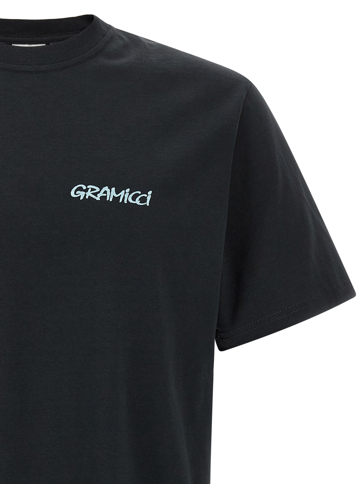Gramicci Black Cotton T-Shirt
