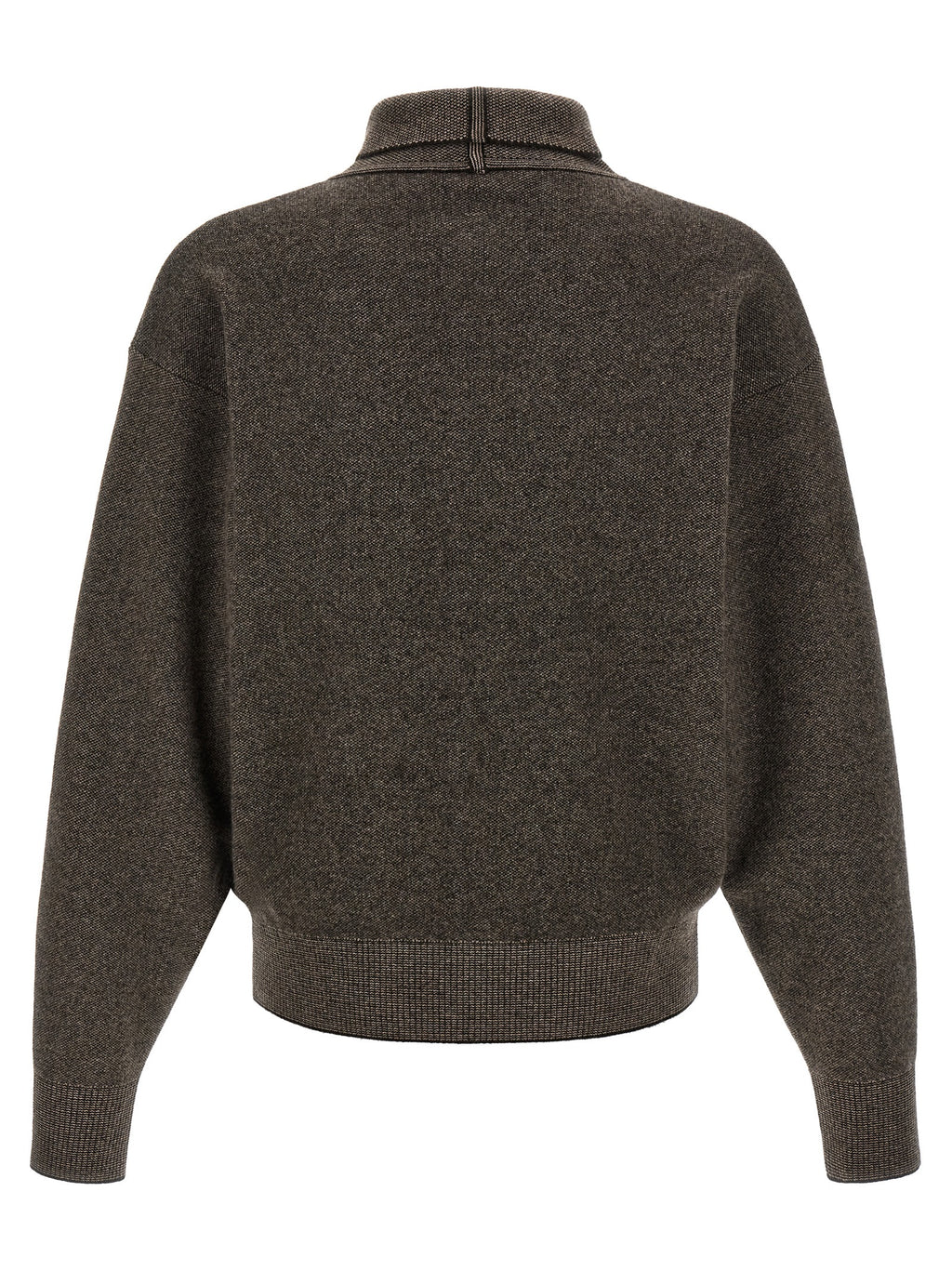 Jacquemus Brown Merino Wool Cardigan