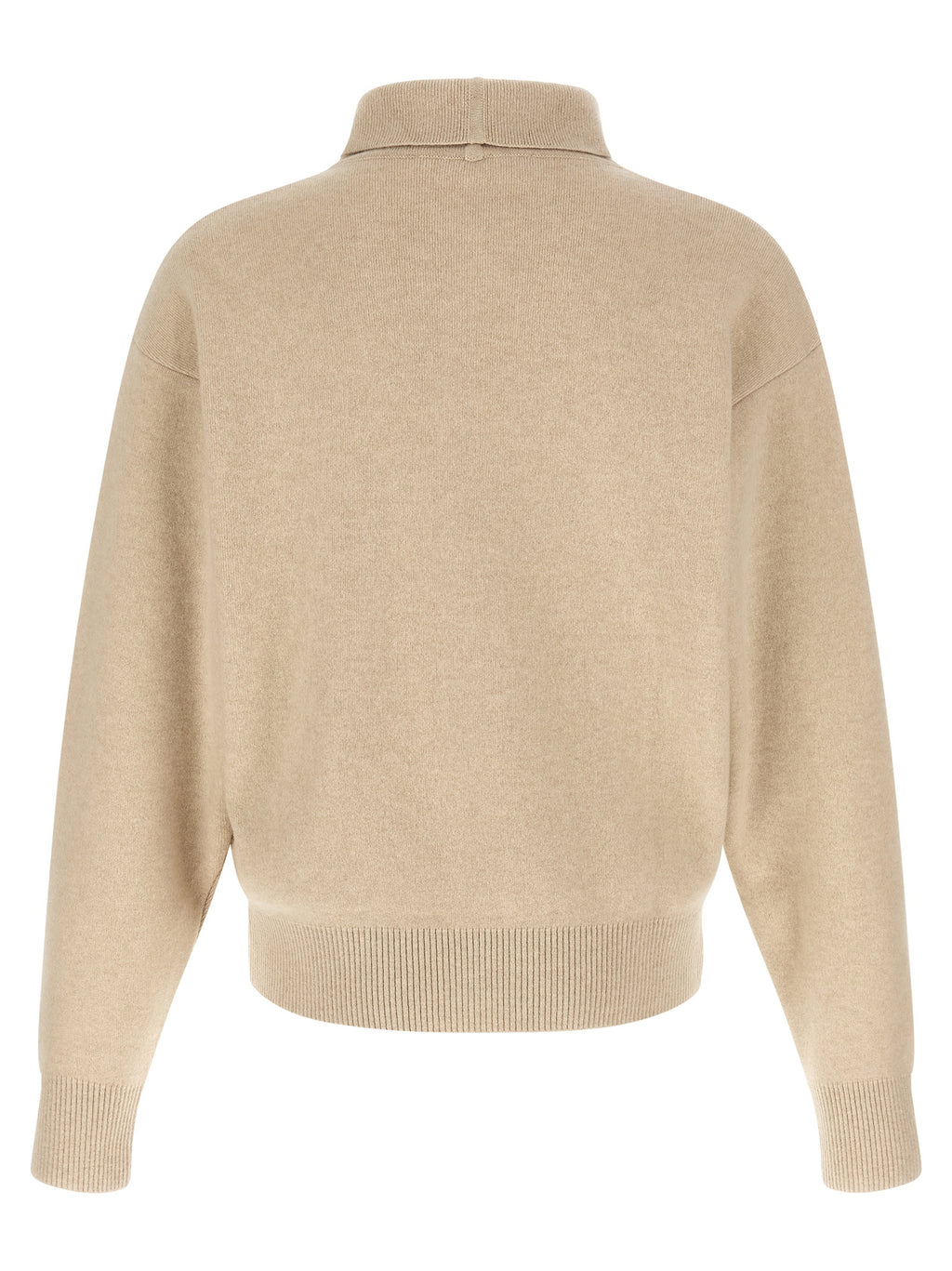 Jacquemus Beige Merino Wool Cardigan
