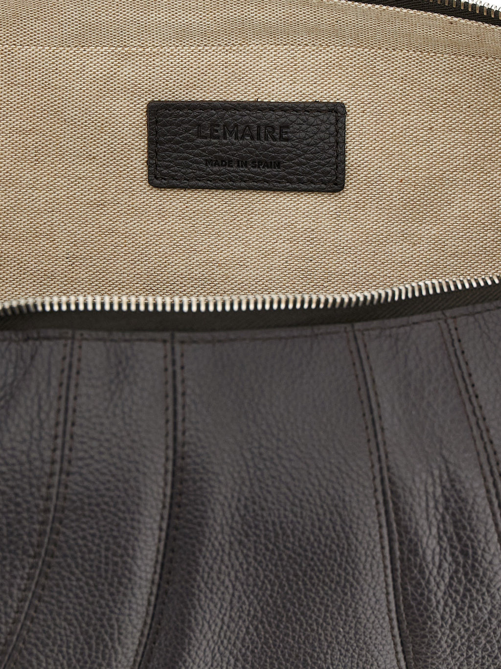 Lemaire Brown Cowhide Shoulder Bag