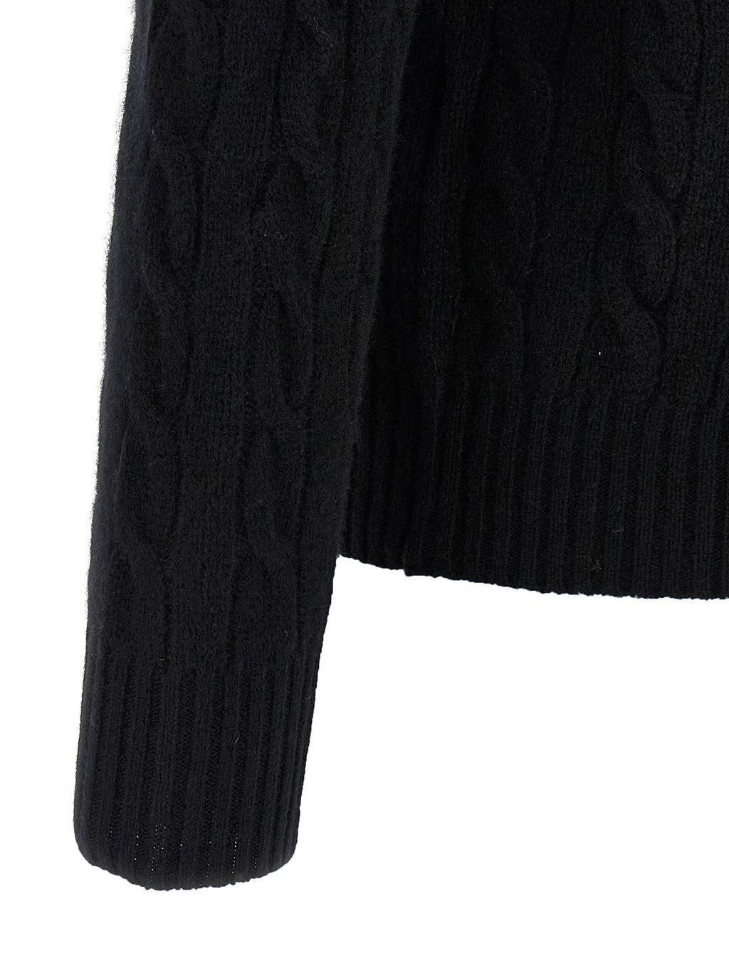 Polo Ralph Lauren Black Wool Cardigan
