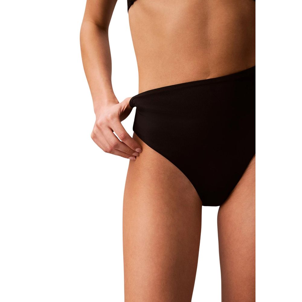 Calvin Klein Jeans Schwarzer Elastan-Bikini