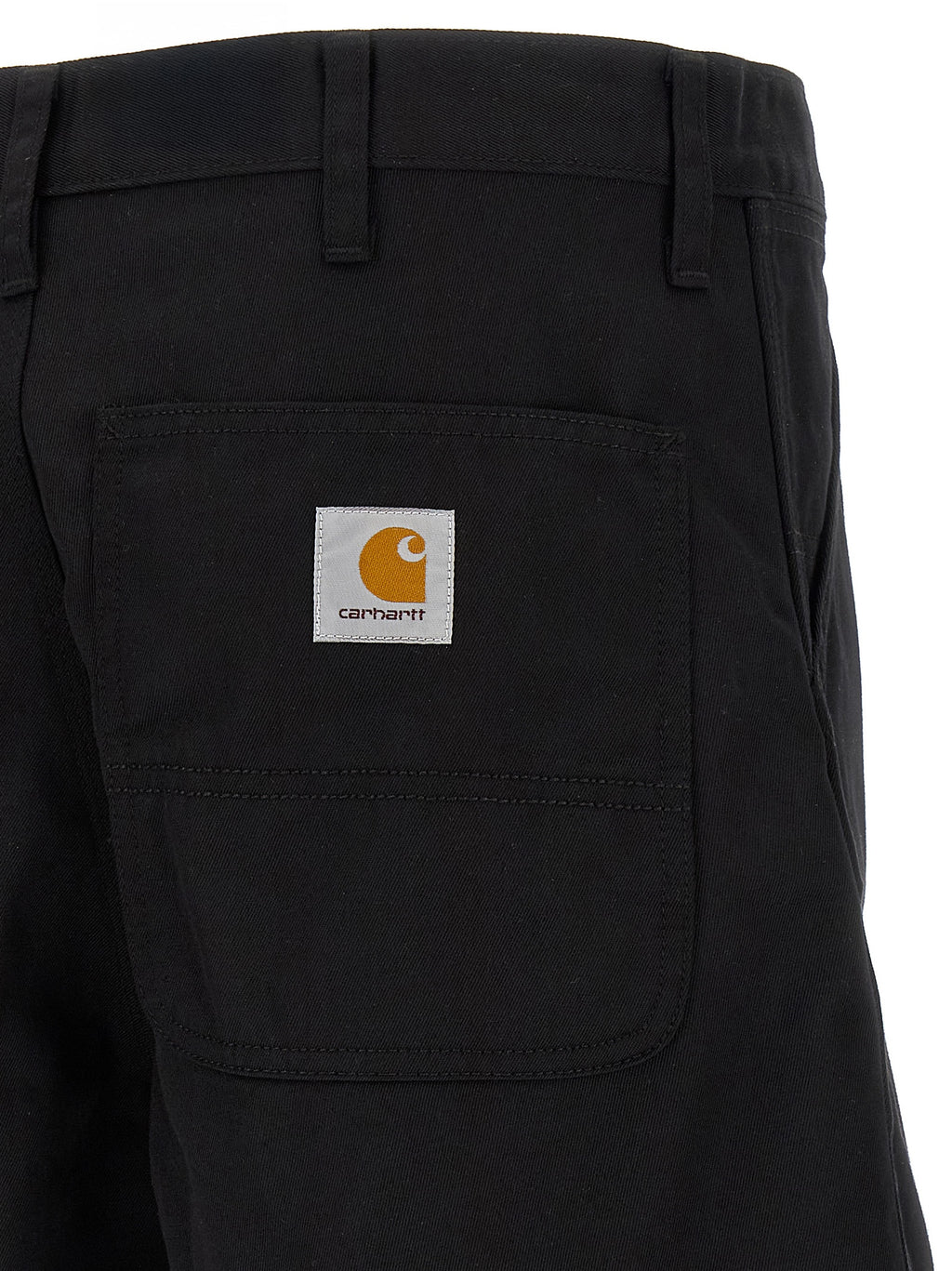 Carhartt Wip Black Polyester Bermuda Shorts