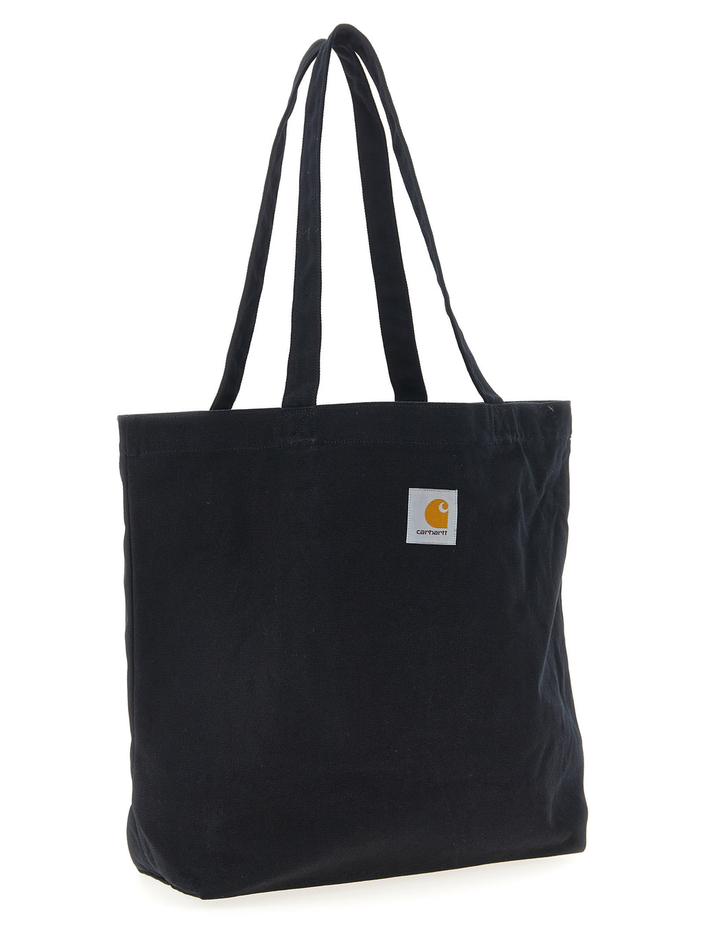 Carhartt Wip Black Cotton Tote Bag