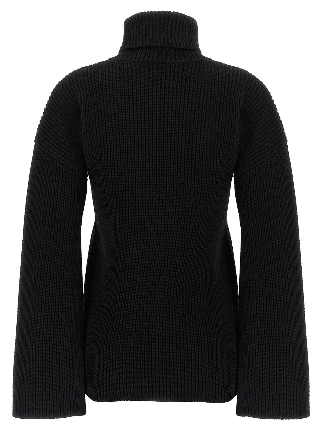 TOTEME Black Wool Cardigan