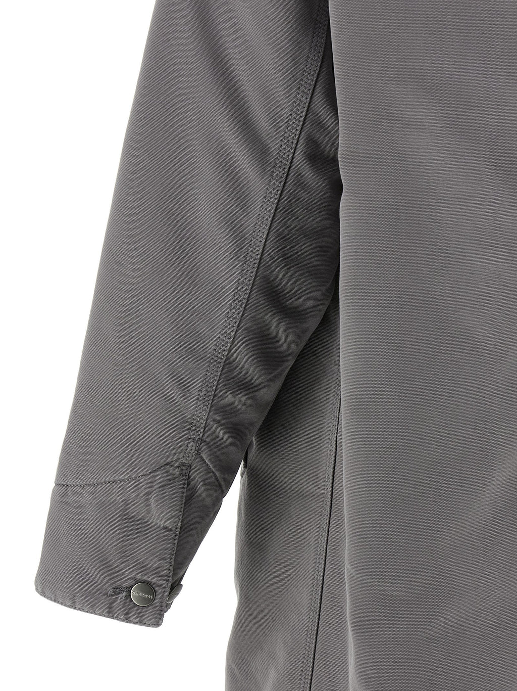 Carhartt Wip Gray Cotton Coat
