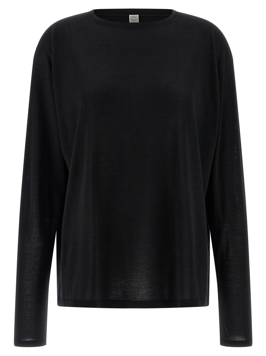 TOTEME Black Wool Cardigan