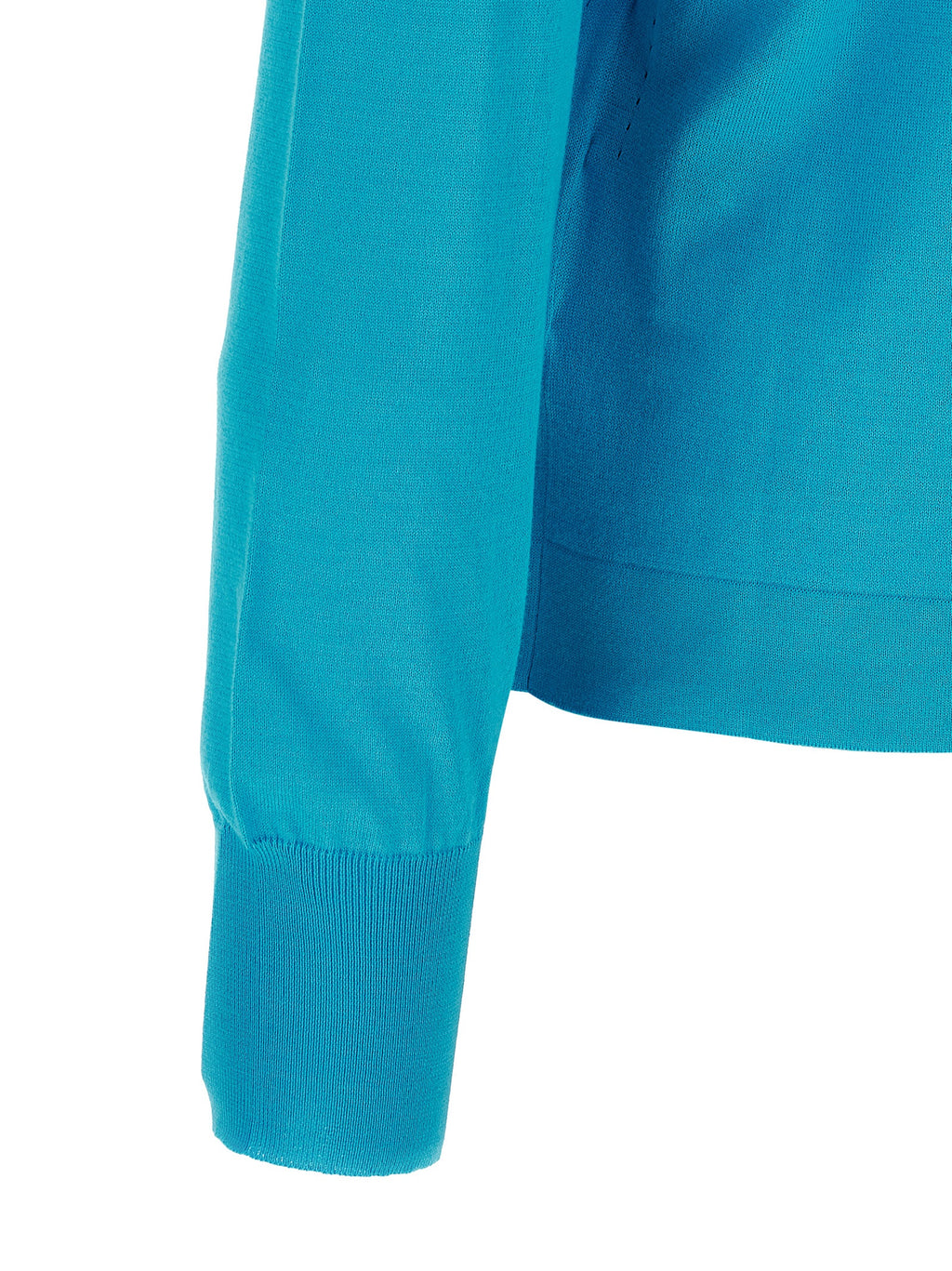Prada Blue Cotton Cardigan