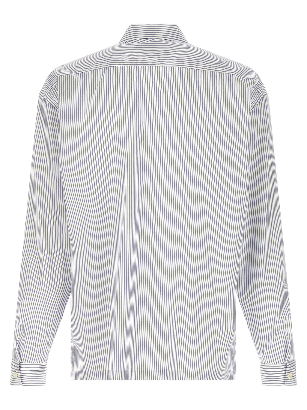 Prada Blaue Baumwollbluse