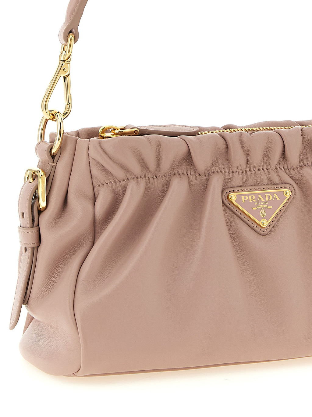 Prada Schultertasche aus buntem Lammleder