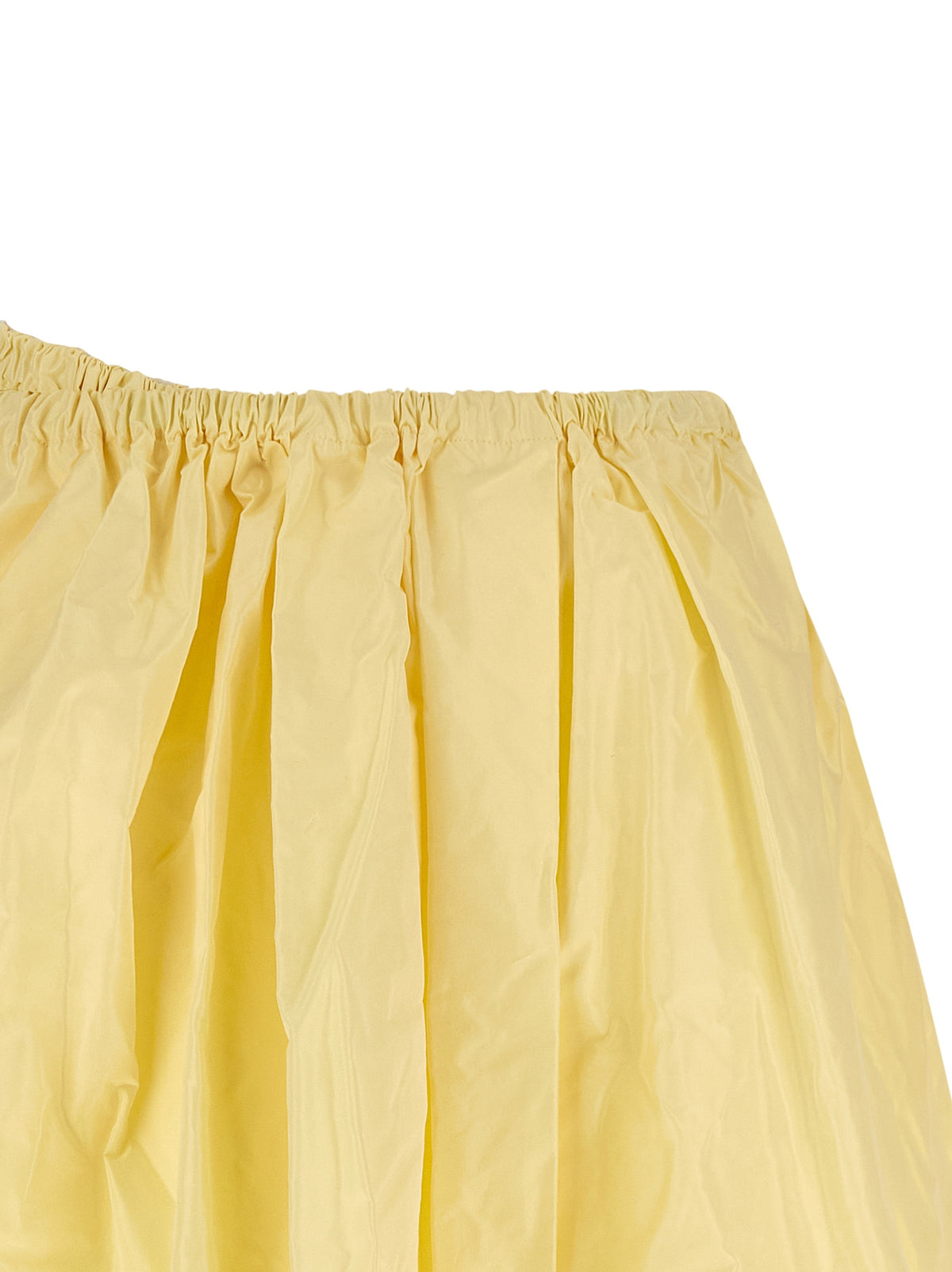 Prada Multicolor Silk Midi Skirt