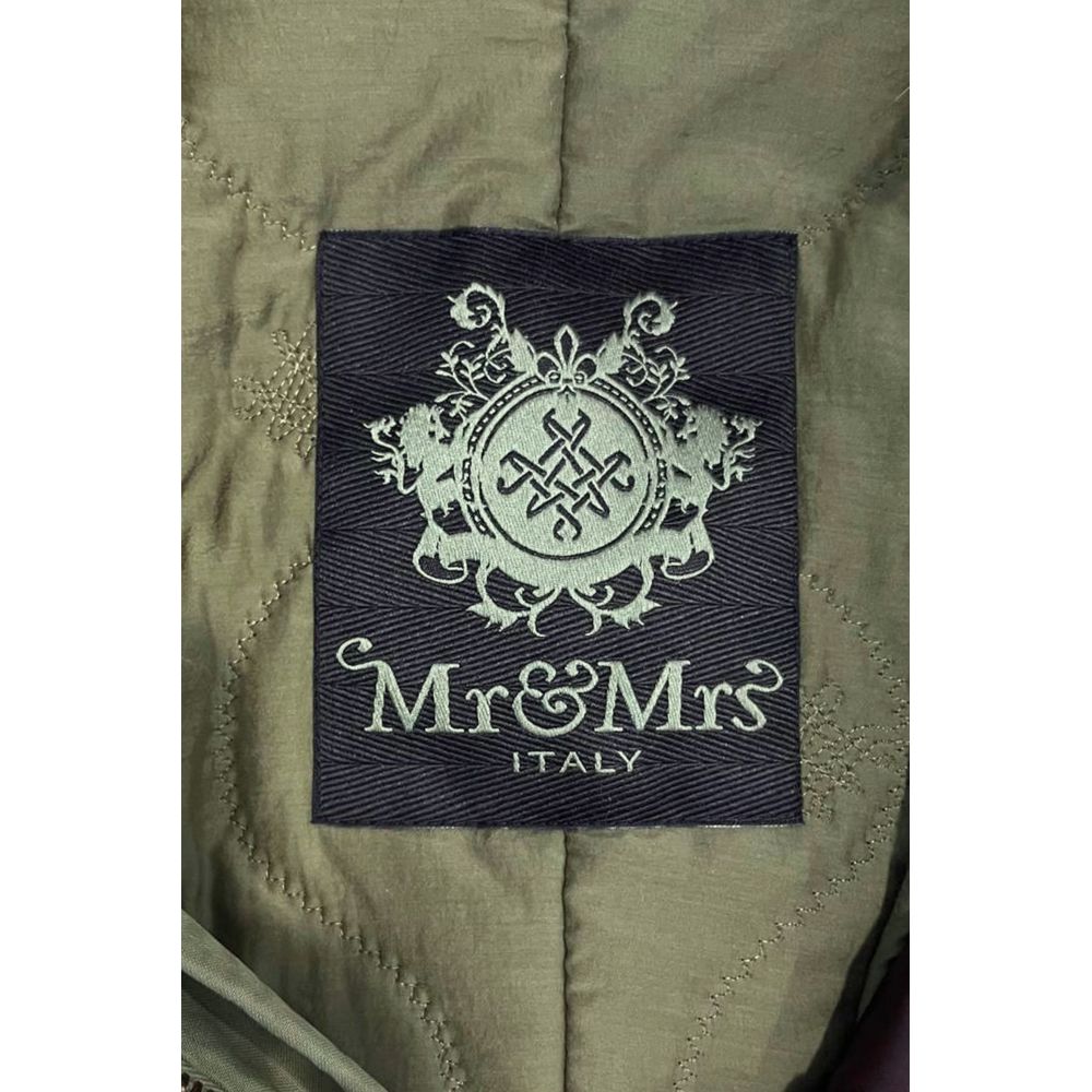 Mr&Mrs Italy Green Cotton Women's Jacket