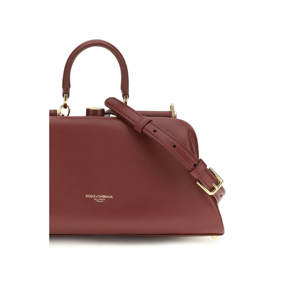 Dolce & Gabbana Handtasche aus rotem Lammleder (Ovis Aries)