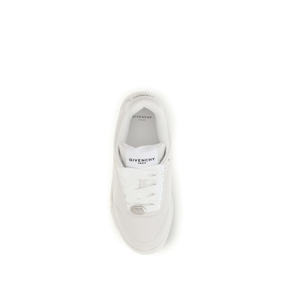 Baskets basses Givenchy en agneau blanc Ovis Aries