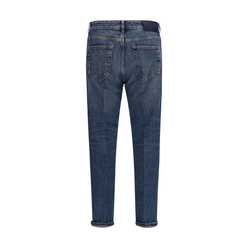 PT Torino Blaue Straight-Leg Jeans aus Baumwolle
