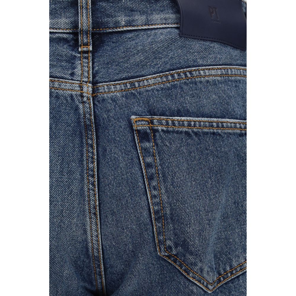 PT Torino Blaue Straight-Leg Jeans aus Baumwolle
