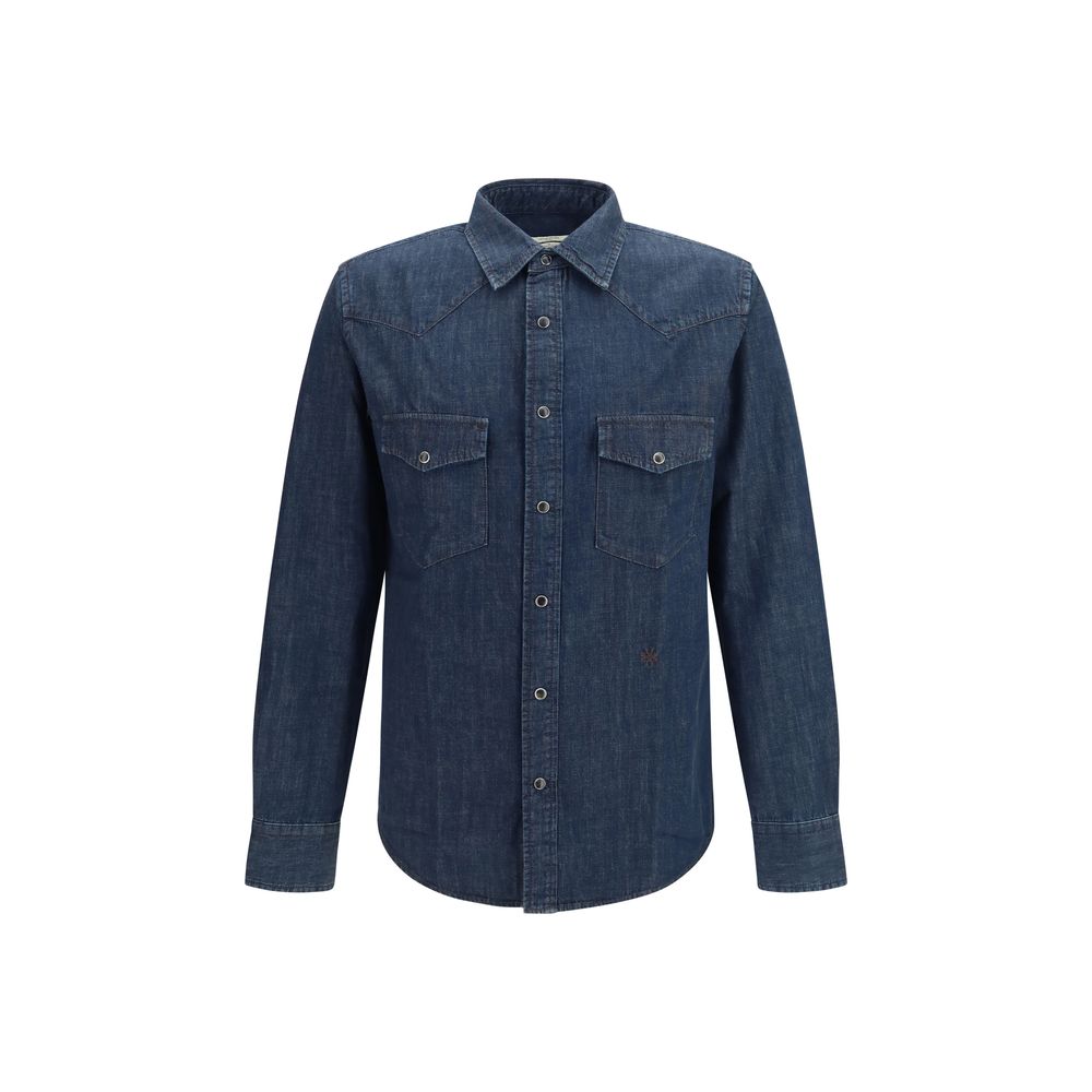 Jacob Cohen Blaues Denim-Hemd
