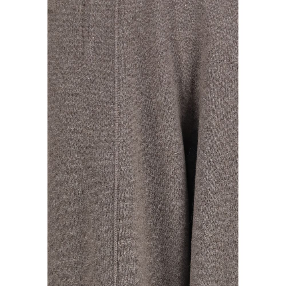 Pantalon décontracté en laine gris Fabiana Filippi Oves Aries