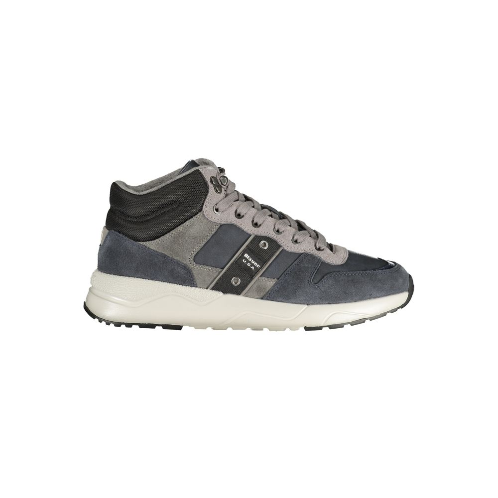 Blauer Blue Polyurethane Men's Sneaker