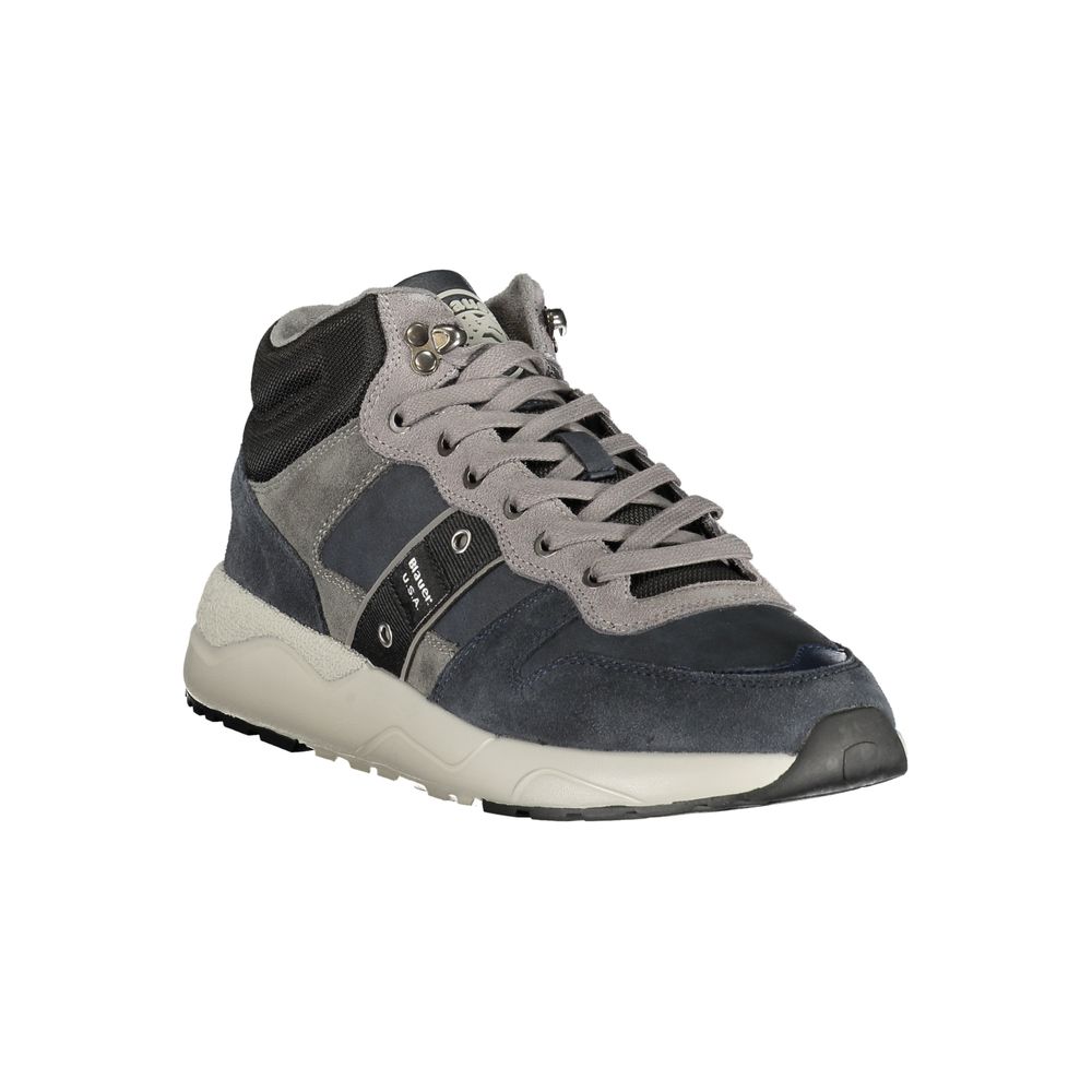 Blauer Blue Polyurethane Men's Sneaker