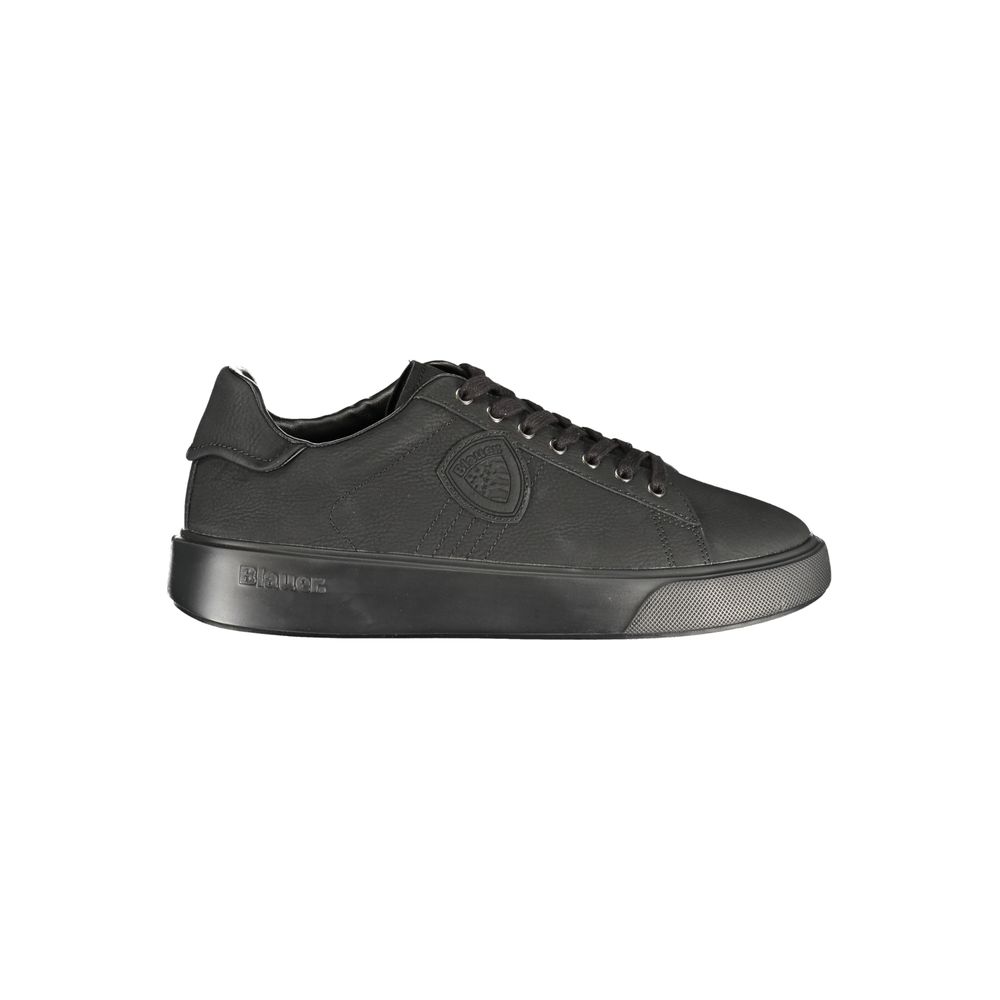 Blauer Nero Polyurethane Men Sneakers
