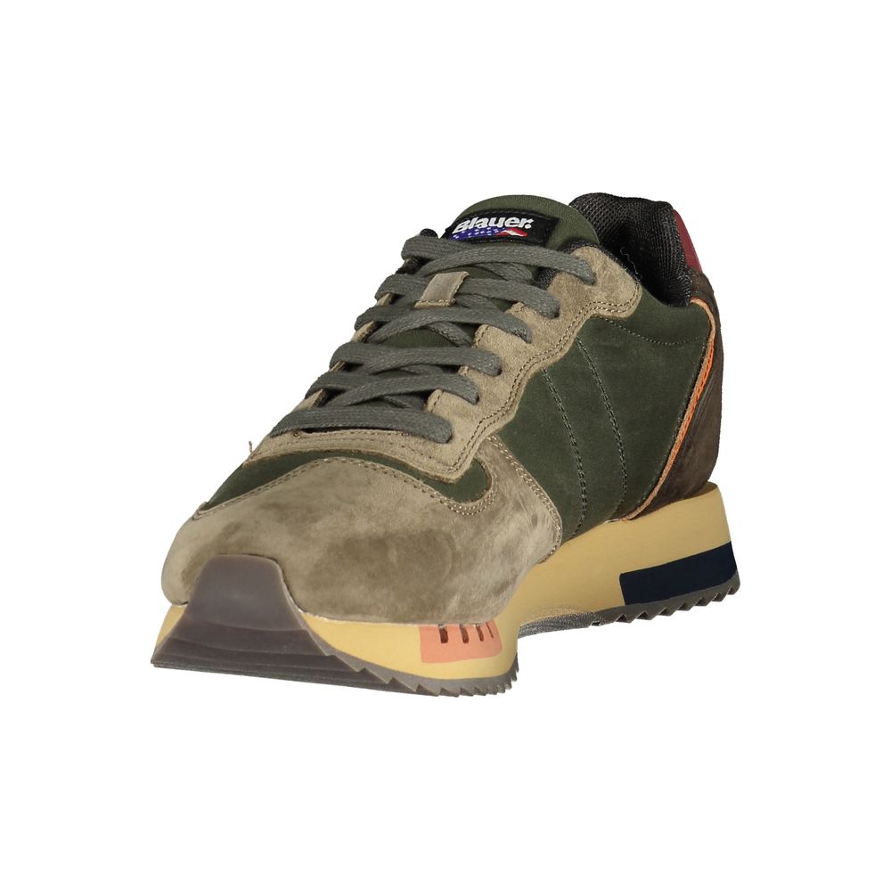 Blauer Green Polyurethane Men's Sneaker