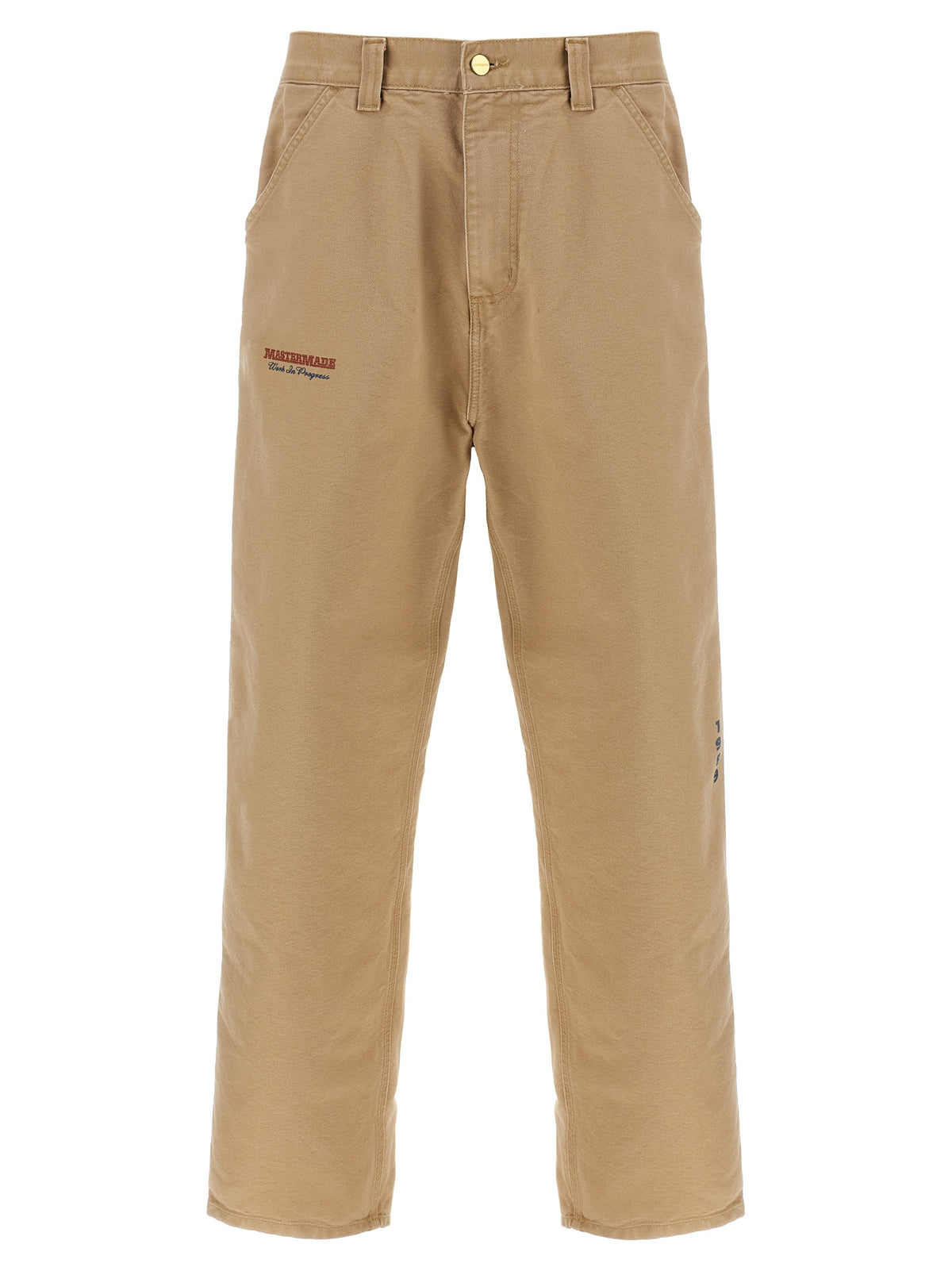 Carhartt Wip Beige Organic Cotton Casual Pants