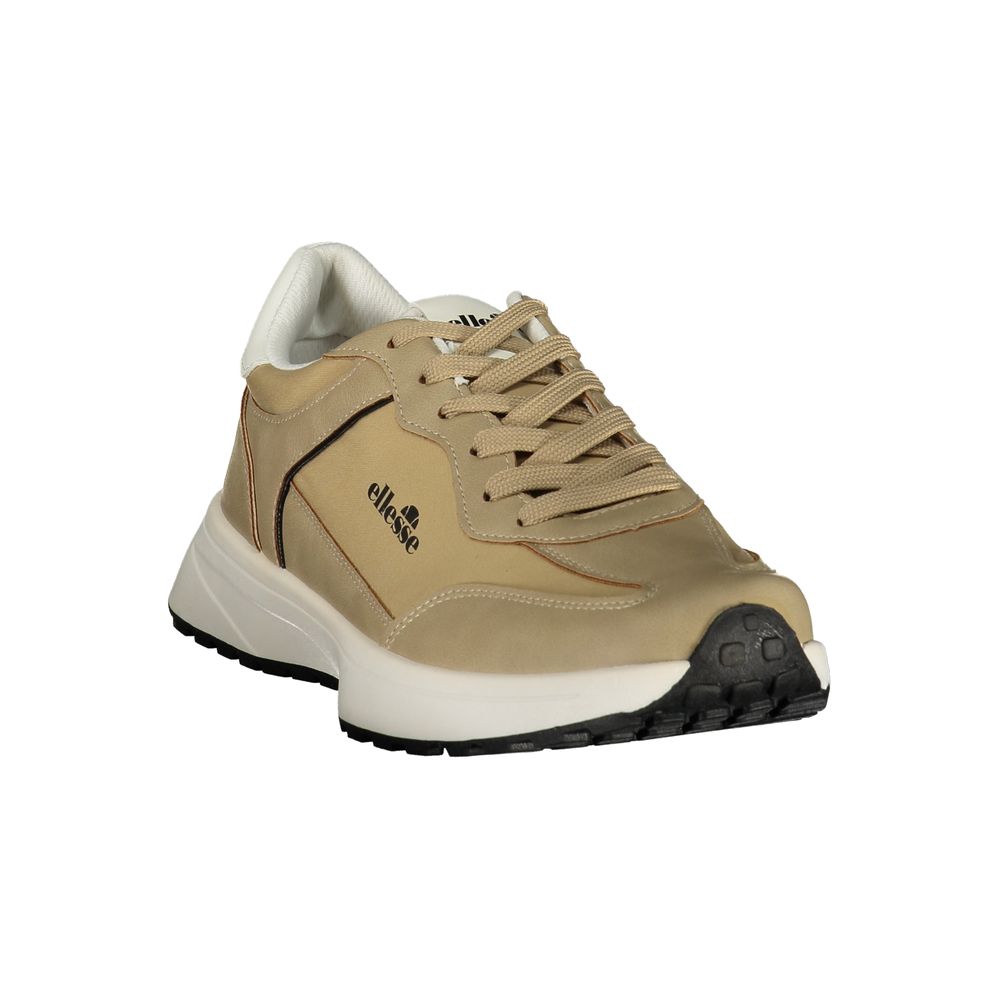 Ellesse Beige Polyurethane Mens Sneaker