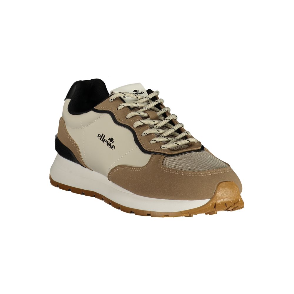 Ellesse Beige Fabric Men's Sneaker