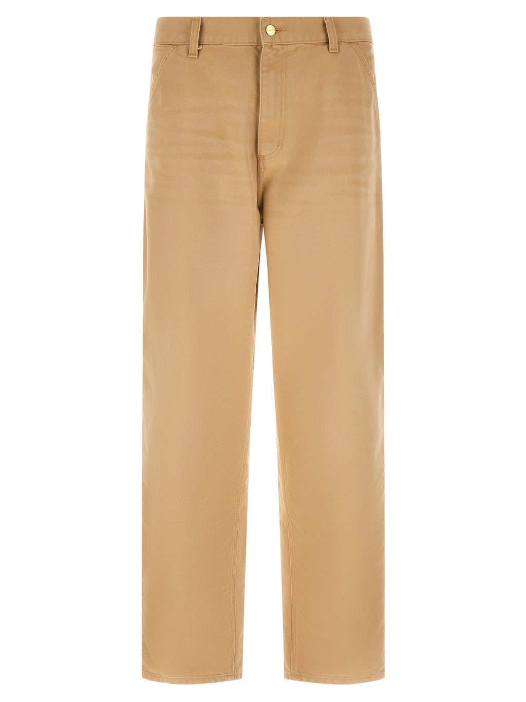 Carhartt Wip Brown Organic Cotton Casual Pants