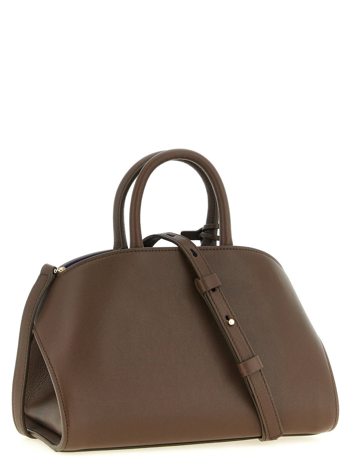 Ferragamo Brown Calfskin Handbag