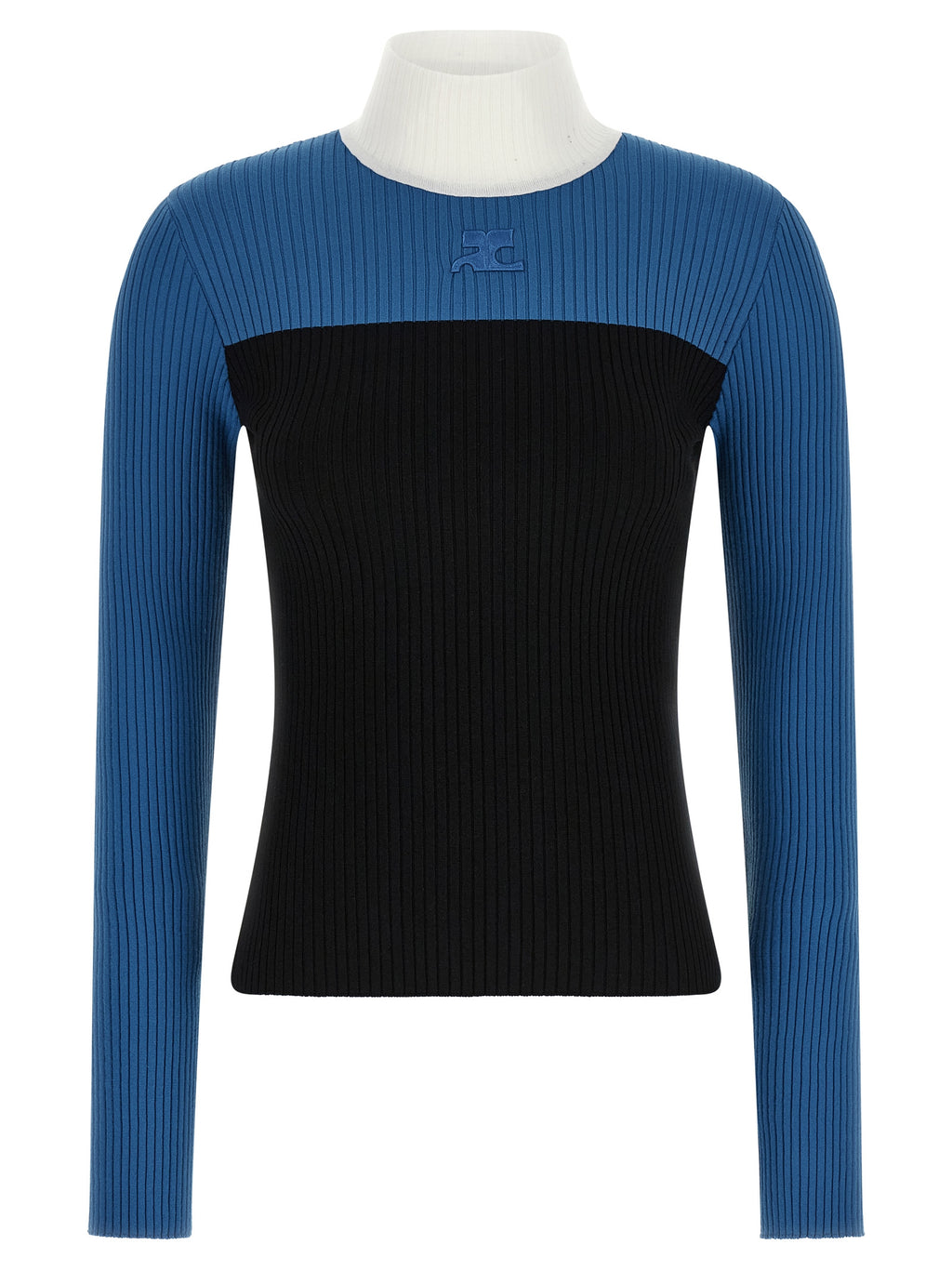 Courrèges Multicolor Viscose Cardigan