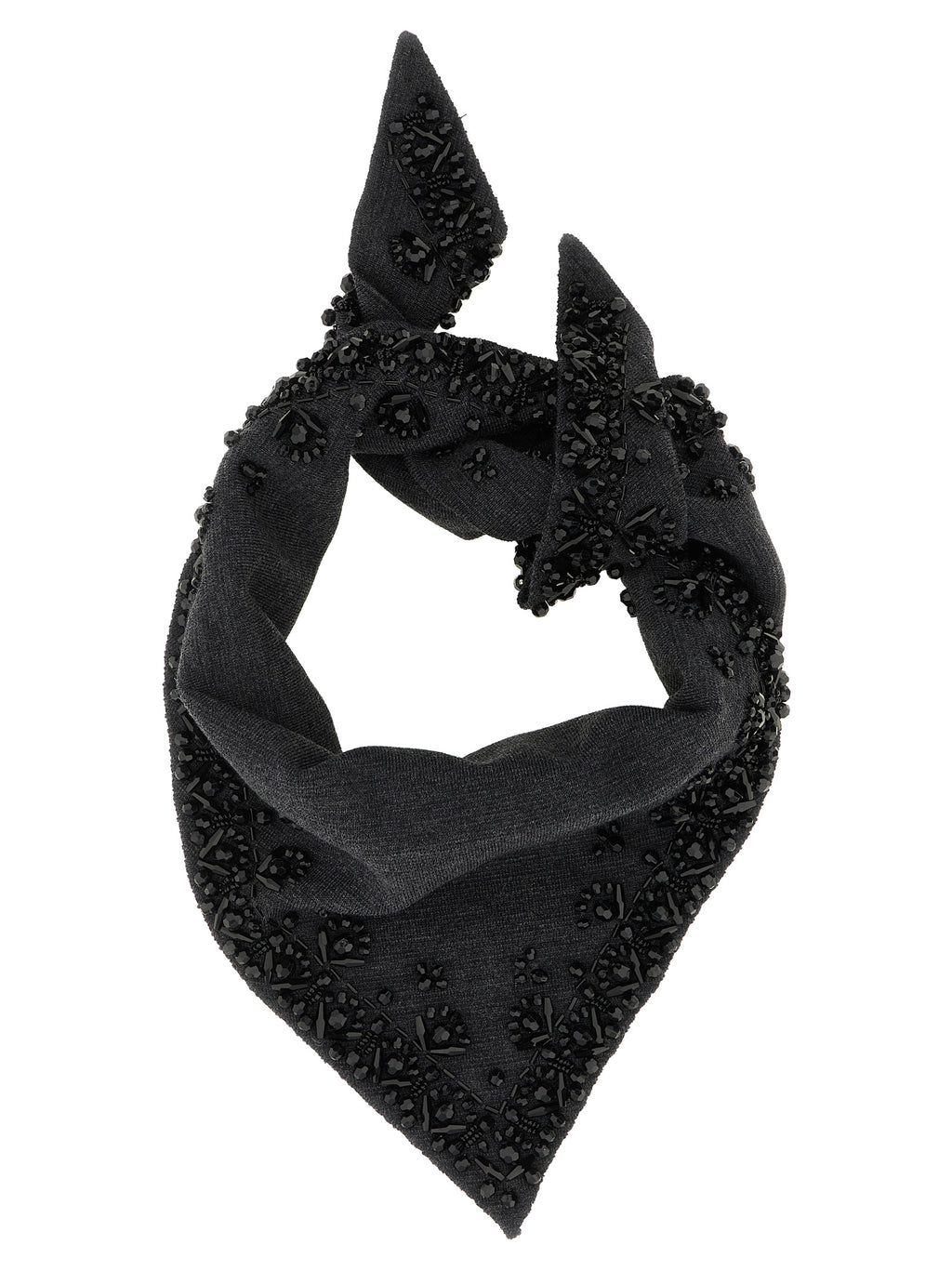 P.A.R.O.S.H. Gray Wool Scarf
