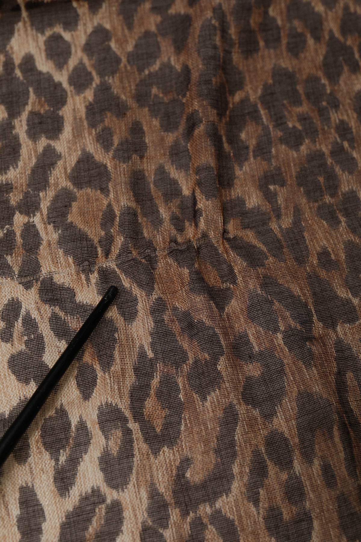 Dolce & Gabbana Brown Leopard Cashmere Shawl Stole Scarf