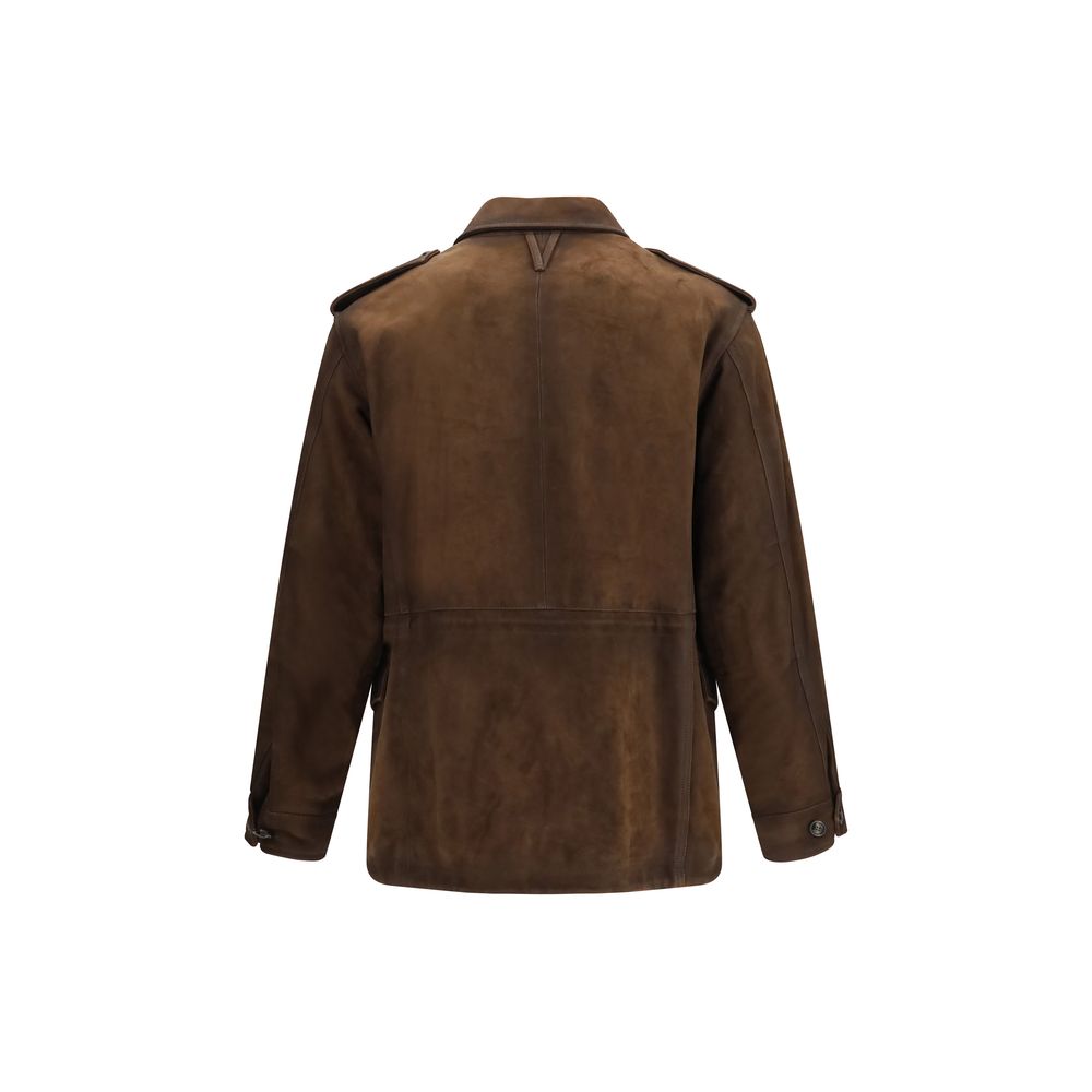 Valstar Brown Polyester Full-Length Jacket