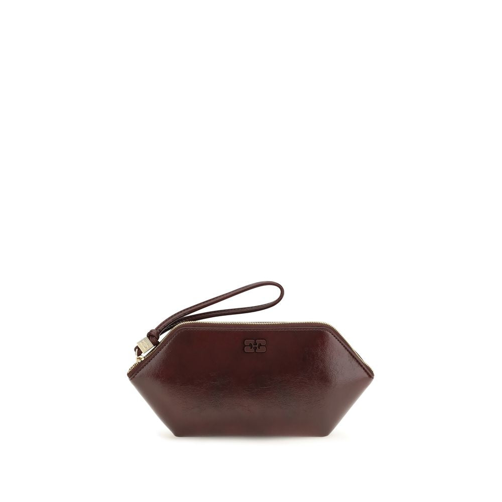 Ganni Bordeaux Recycled Polyester Accessories