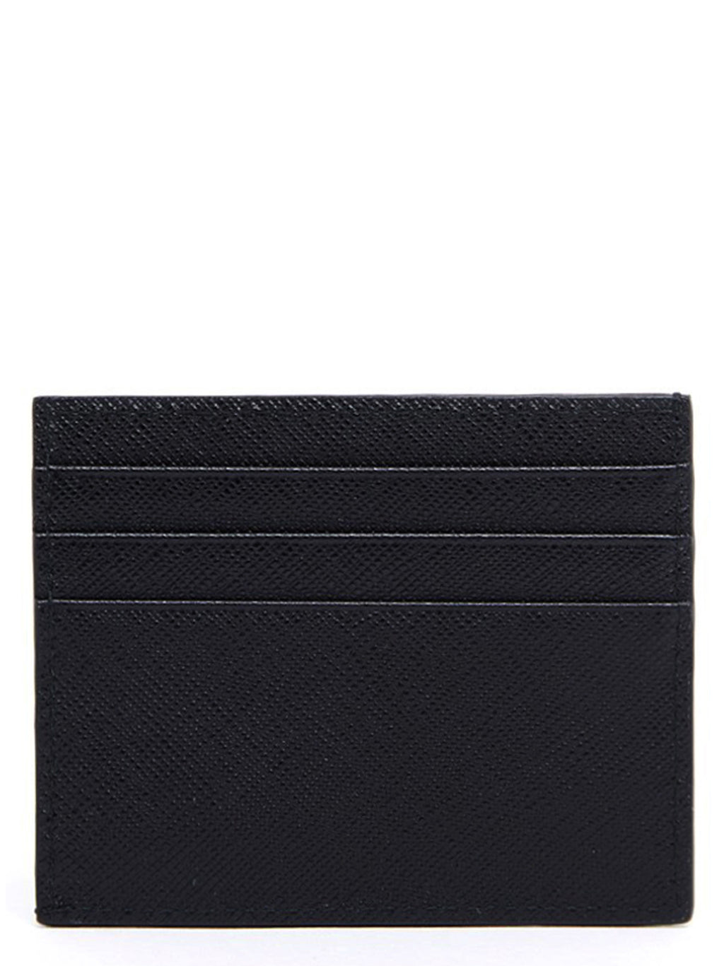 Prada Black Calfskin Cardholder