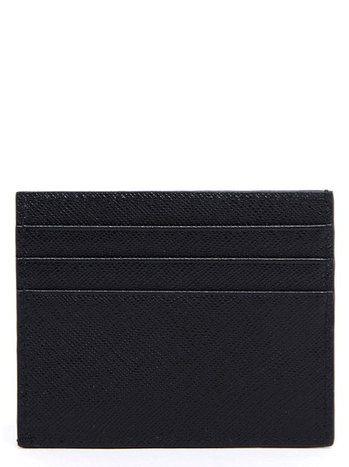 Prada Black Calfskin Cardholder
